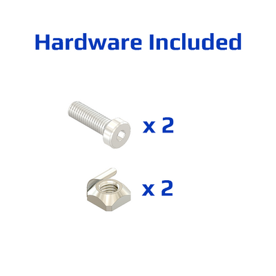 50-211-3SS MODULAR SOLUTIONS 120 BLACK NYLON PULL HANDLE<BR>STAINLESS STEEL HARDWARE 26MM X 137MM X 41MM